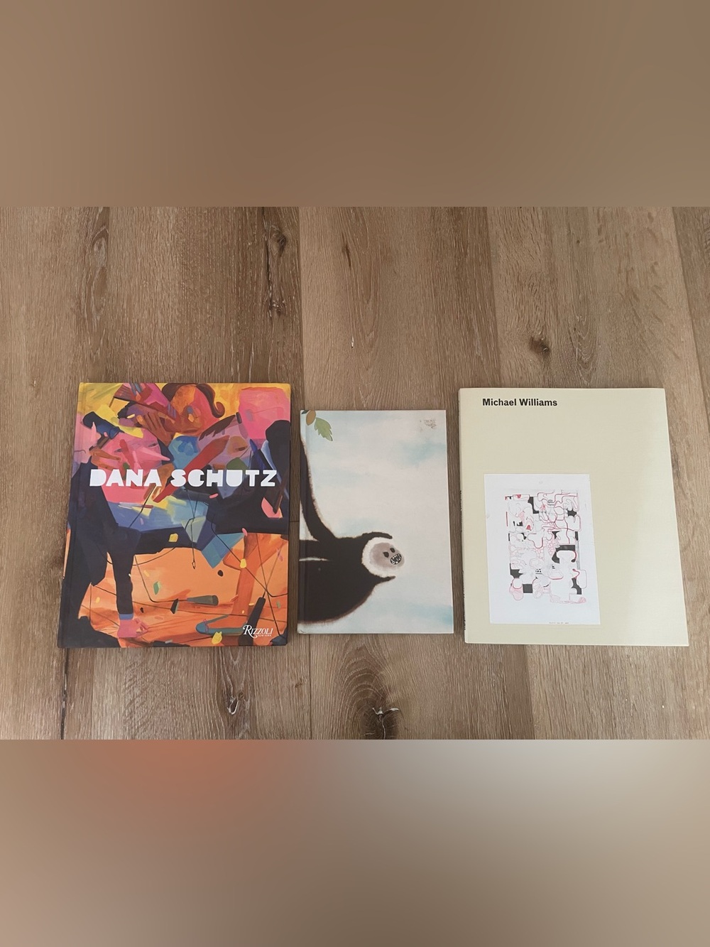 Dana schutz, laura owens, michael williams book bundle